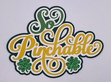 St. Patrick's Day - Paper Piecing Scrapbook Embellishment Die Cuts