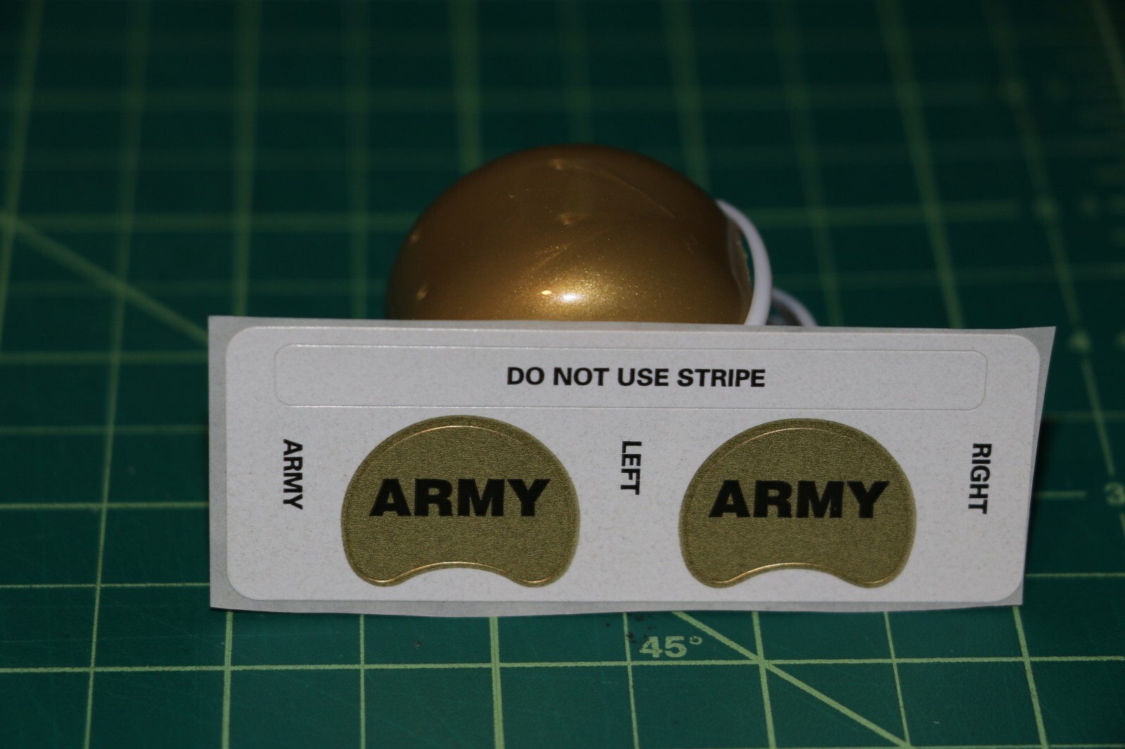 1990's ARMY Black Knights ORIGINAL FACTORY NCAA mini gumball football helmets