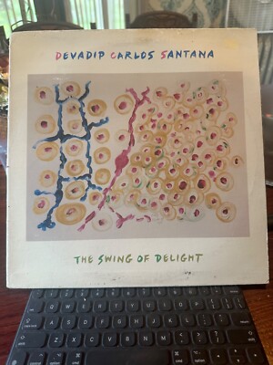 Carlos Santana  the swing of delight  double VG album..C36591
