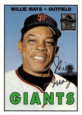 1997 Topps Commemorative Reprints Willie Mays San Francisco Giants #200