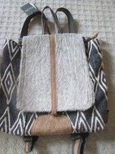 NWT NEW Myra Bag S-2072 ANGLE TANGLE 13" x 12" Shoulder Crossbody BackPack
