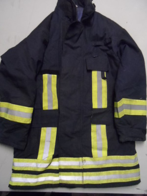 dicke Feuerwehrüberjacke Feuerwehrjacke Hupf EN 469 Gr 50