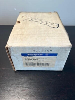 Westinghouse 50AMP Circuit Breaker EHB2050 480VAC 2 Pole NEW