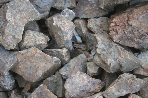 10 pounds of Llanite from Texas rock granite type with blue quartz - Picture 1 of 1