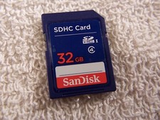 SanDisk ,Lexar, Sony You Pick 8GB 16 or 32 Class 4 - SDHC Card 3ds, 2ds Memory