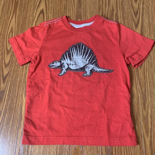 Hanna Andersson Kids Size 5 Appliqué Dinosaur Shirt - Picture 2 of 5