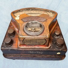 Antique Pat. 1888 Weston Direct Current Voltmeter Model 1 Newark NJ USA