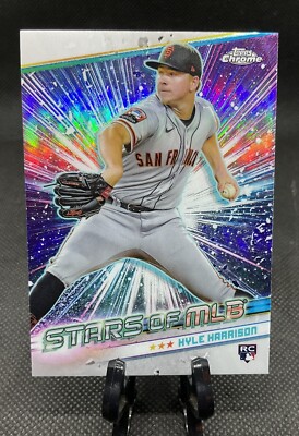 2024 Topps Chrome Stars of the MLB CSMLB-53 Kyle Harrison- San Francisco Giants