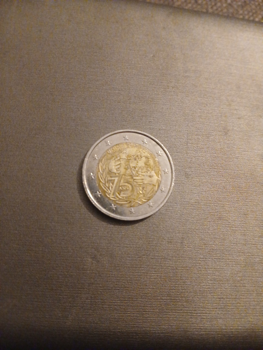 Piece 2 euros commémorative - 75 ans de l'Unicef -  FRANCE 2021