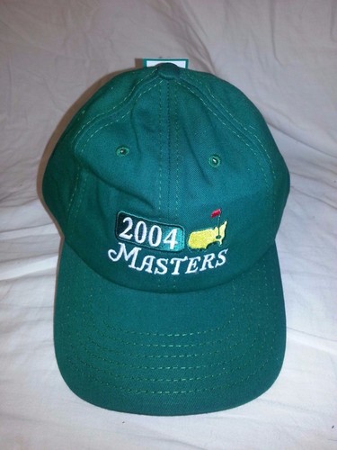 2004 MASTERS GOLF TOURNAMENT CAP HAT 