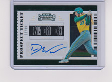 2019 Contenders Prospect Ticket #37 Davis Wendzel Prospect Auto 39/99 Rangers