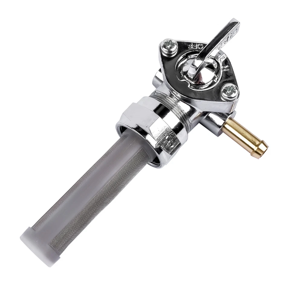 Válvula de combustible Petcock 22 mm grifo izquierdo para Harley Heritage Softail 1986-2013 Fatboy Foto 2 de 4