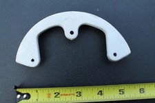 Generic White Nose Bone USA 80's Original 5.5in. Vintage Skateboard Nose Guard