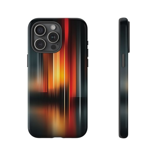 Fiery Echoes Radian Streaks Pattern - Phone Case for iPhone, Galaxy, Pixel - 第 55/281 張圖片
