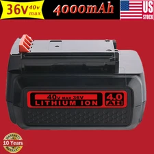 40V Max Lithium 4.0AH Battery for Black and Decker LBXR36 40 Volt LBX2040 US NEW