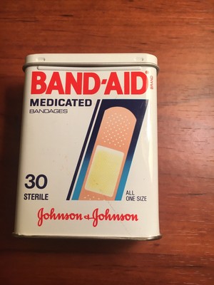 Assorted band-aid antibacterial strips 30ct (381370056546)