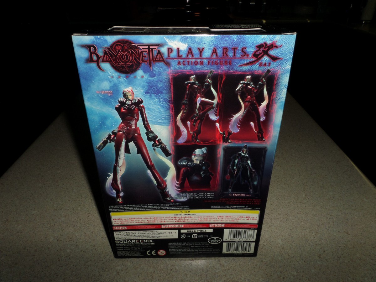 PLAY ARTS改　スクウェア・エニックス Bayonetta Jeanne BAYONETTA PLAY ARTS Kai Jeanne Painted Action Figure SQUARE