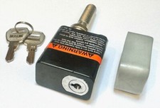 Trailer Jockey Wheel Anti Theft Lock For Trail-a-mate, Vevor, Biltek Etc.