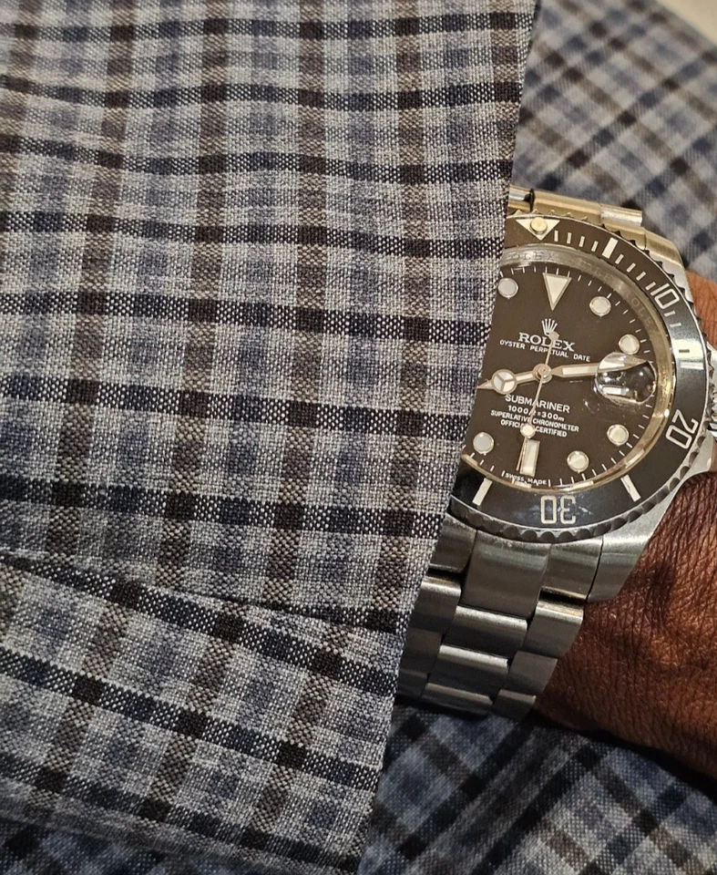 Traje Todd Snyder NY Subalpino Italia Sutton Fit Lana Lino Azul Cuadros 40S X 32W Foto 3 de 4