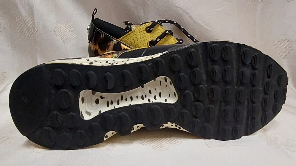Women's STEVE MADDEN Heeled Trainers, Animal Print, Size 5 CG E08 - Image 2 of 4