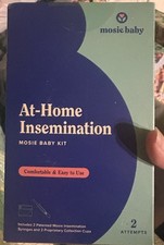 Mosie Baby Insemination Kit for At Home Use 2 Attempts Exp 2026/04/29 Sealed Box