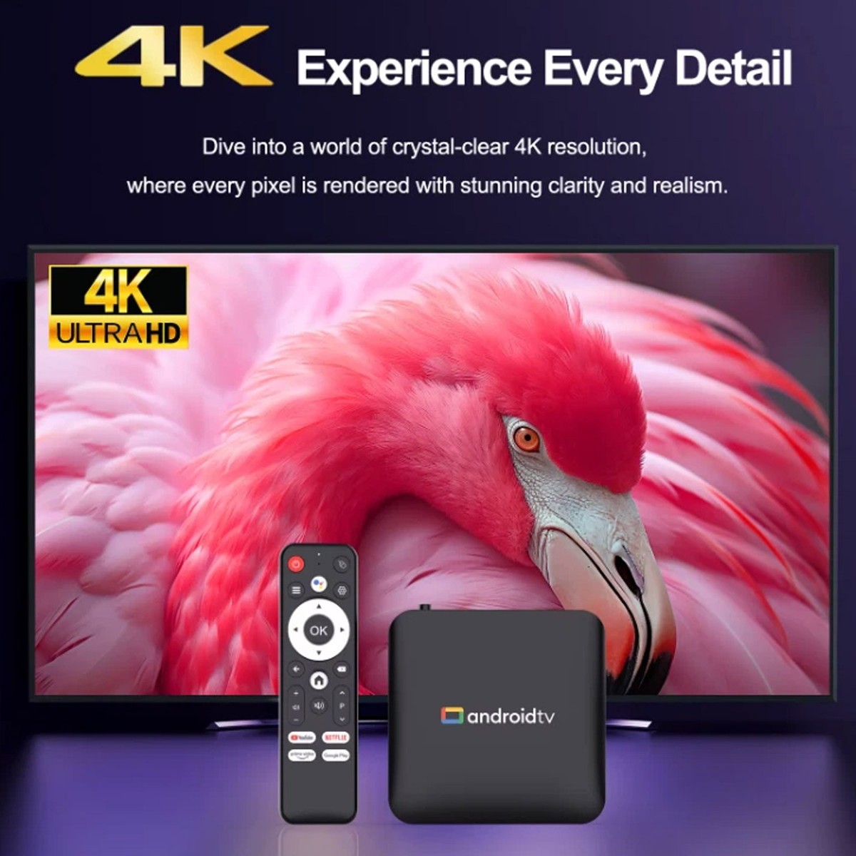 SMART TV BOX H96 Max Android 14.0 4k Google Voici EUR 29,99 - IT - Foto 6