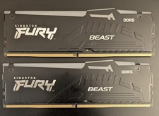 Kingston Fury Beast 32GB 2x16GB 5200MHz CL40 DDR5 RGB RAM HP52U40S8HA-16FRAE
