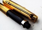 Vintage Parker 75 22k Gold Plated Millaries Rollerball Pen France — photo 7