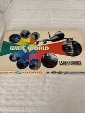 1970 Wide World Vintage Board Game Complete, 2 To 4 Players