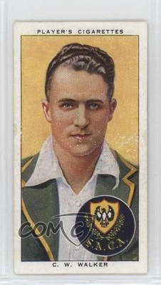 1938 John Player & Sons Cricketers Tobacco Charlie Walker #48 0wp8