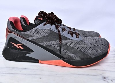 Reebok Nano X1 Adventure Men's Athletic Gray Running Training Shoes Sz 12