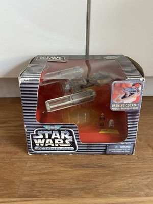 Y-Wing Fighter Star Wars Action Fleet Micro Machines OVP Box Galoob