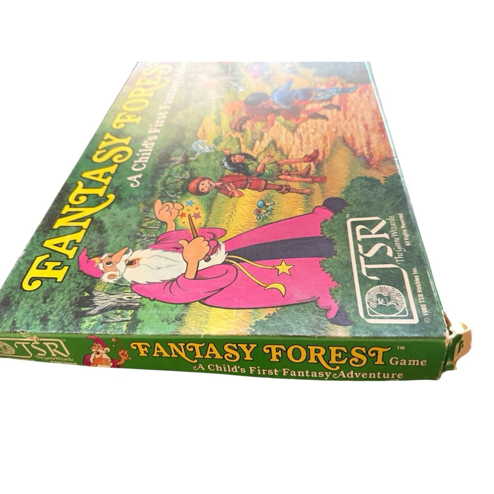 Vintage TSR Hobbies 1980s Fantasy Forest Game Wizards. HTF See Pics - Image 4 of 4