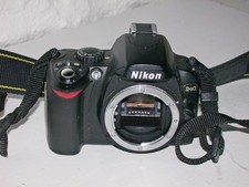Nikon D40 DSLR Digital Camera Body w/ Strap Untested Parts Only