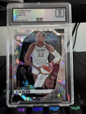 2024 PANINI PRIZM WNBA A’JA WILSON #86 ICE PRIZM LAS VEGAS ACES MVP!  MINT 9