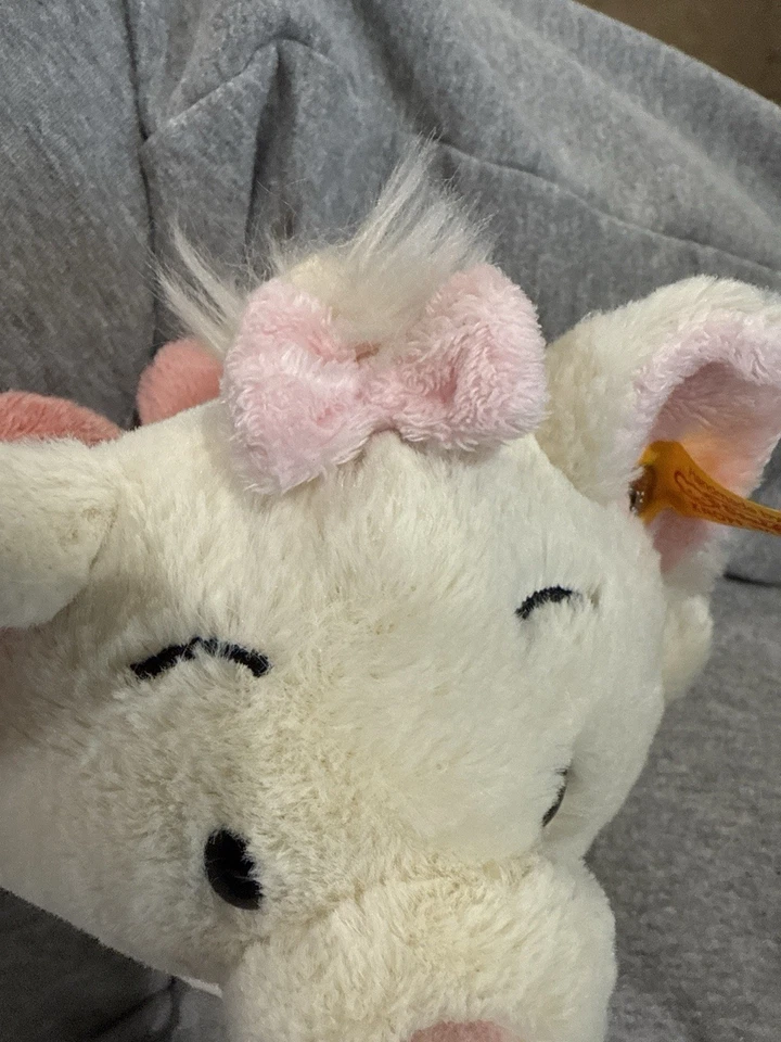 Peluche Marie Steiff Disney Original Retirado 35 cm 14” Aristocats Cat ¡Hermoso! Foto 4 de 4