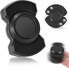 3-in-1 Metal Fidget Spinner Toy Magnetic Stress Relief for Teens & Adults