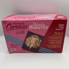 Vintage Richard Caruso Molecular Hairsetter Steam Hair Roller Set -READ-