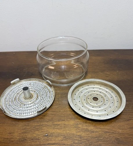Vintage 7759-B Pyrex 9 Cup Coffee Pot Percolator Replacement Glass Basket Strain