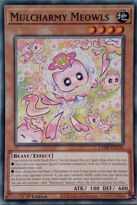L5DD-ENA14 MULCHARMY MEOWLS COMMON 1.AUFLAGE YuGiOh KARTE