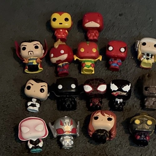 Funko Pocket Pop! Vinyl Marvel 20 Mini Figurines Iron Man Spider-Man Hulk Venom