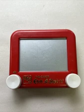 Ohio Art POCKET Etch A Sketch Mini Small Toy Red Color (tested)