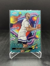 2023-24 Topps Cosmic Chrome Basketball Rudy Gobert Aqua Equinox 141/149 #75