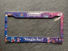 2026 Disneyland Magic Key License Plate Frame