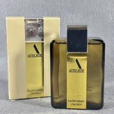 New Vintage SHISEIDO Auslese Eau de Cologne Men 120mL Japan 80s 90s Gold A Logo