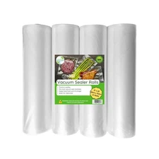 EverFresh Vacuum Sealer Rolls 11" x 25" - 4 Pack Compatible with FoodSaver