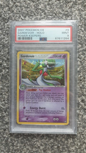 POKEMON CARD 2007 EX GARDEVOIR HOLO POWER KEEPERS #9 GRADED PSA 9