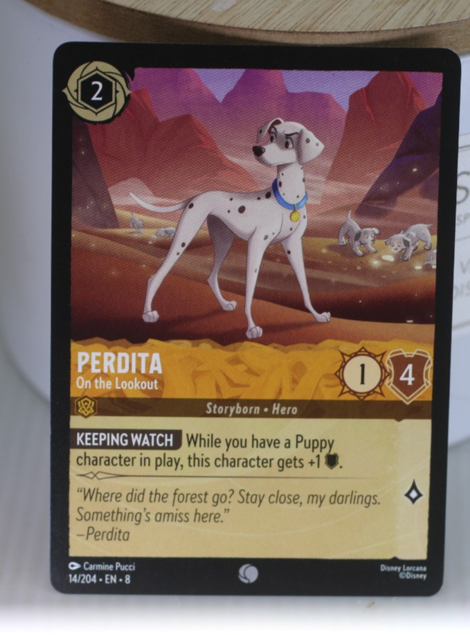 Perdita - Devoted Mother 15/204 Legendary Into the Inklands Lorcana TCG Card NM