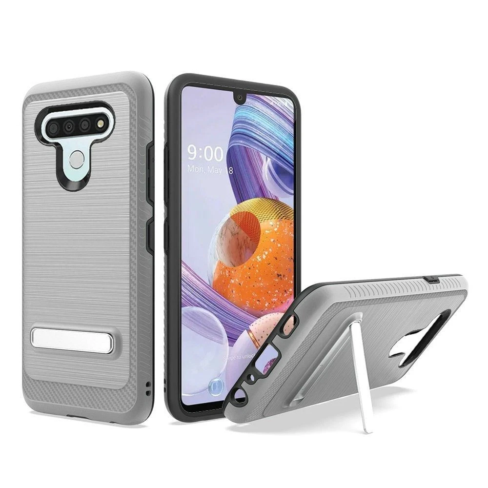 Custodia Morbida Per LG Stylo 6, Con 2 Pellicole Proteggi Schermo