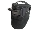 Weldcote Metals LEATHERVIEW Flip Front Welding Helmet Fixed Shade 10